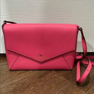 Pink Kate Spade Envelope Crossbody Bag